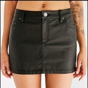 BDG beautiful mini skirt.  In black.